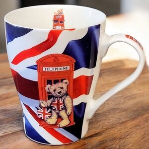 Leonardo Collection Union Jack Teddy Bear Tour of Britian